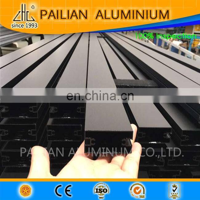 custom 6061 6063 aluminium curtain wall profile , extruded aluminum profiles , architectural aluminium profile