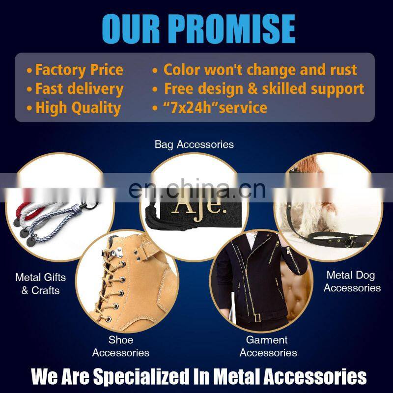 Customized hardware metal square welded D ring shape for belt buckle