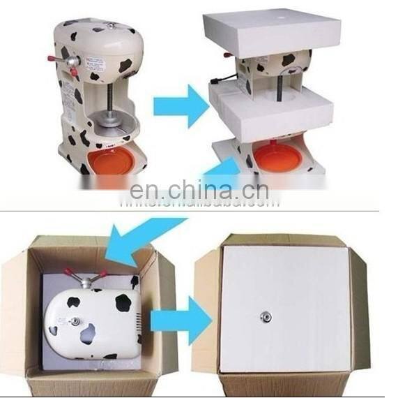 automatic electrical snowflake ice shaver machine with high quality