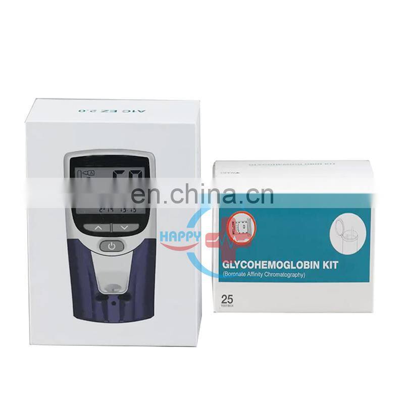 HC-B023 household medical devices Newest arriving Semi-auto  Handle Glycated Hemoglobin HBA1C Analyzer in a low price
