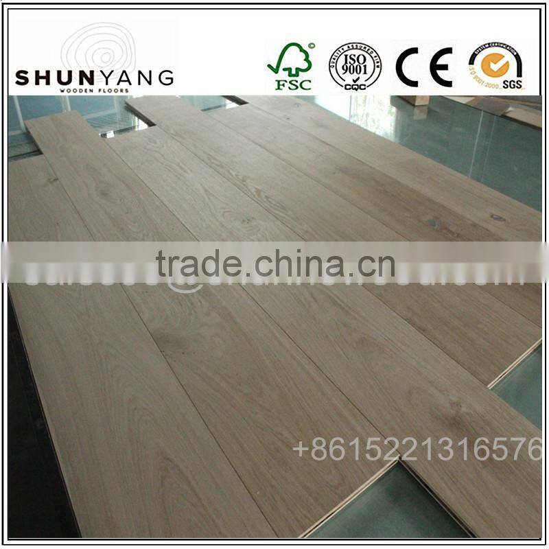 Unfinished European Oak Engineered Wood Flooring