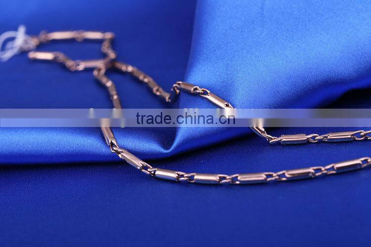 2015 china supplier jewellery fashion ornate jewelry chain decorative chain & coffee gold plated link chain