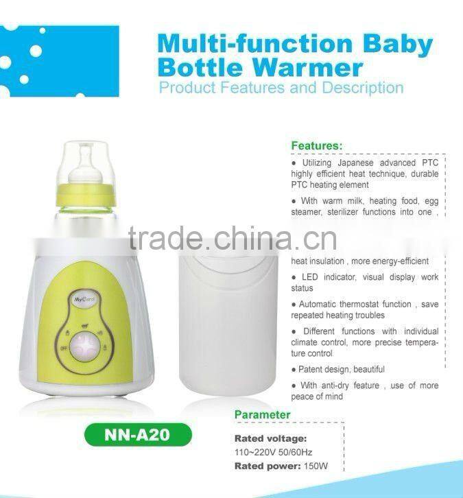 Fast Baby Bottle Warmer and Sterilizer Food warmer