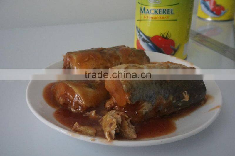 Canned mackerel in tomato sauce 425g