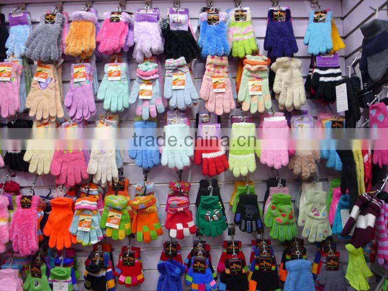 wholesale knitted hand gloves for touch screen