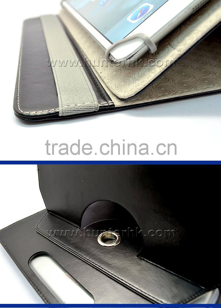 Rotating With 3 Hole Tablet Case For iPad Pro