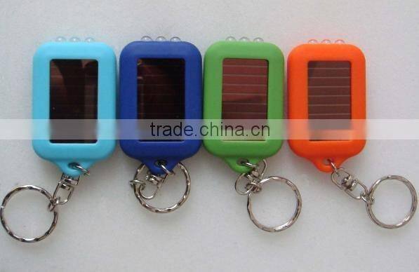 promotion gift item solar led keychain,adverstising solar keychains ,cheap items to sell led solar keychain
