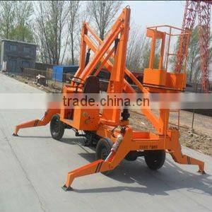 articulate aerial boom lift/lift machine