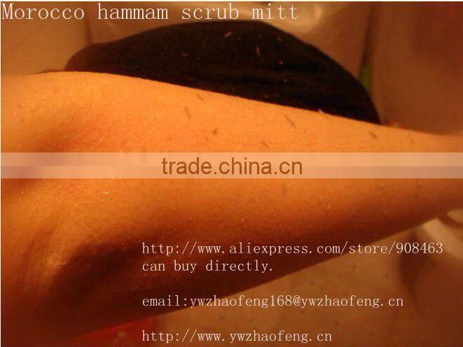 Five finger bath massage glove