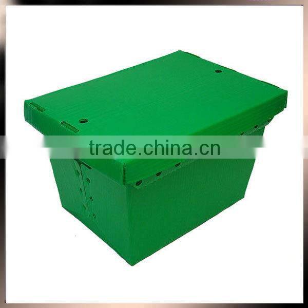 2015 cheap but durable corrugated plastic post office mail tote