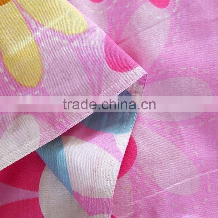 China made flower printed pink cheap duvet covers cheap