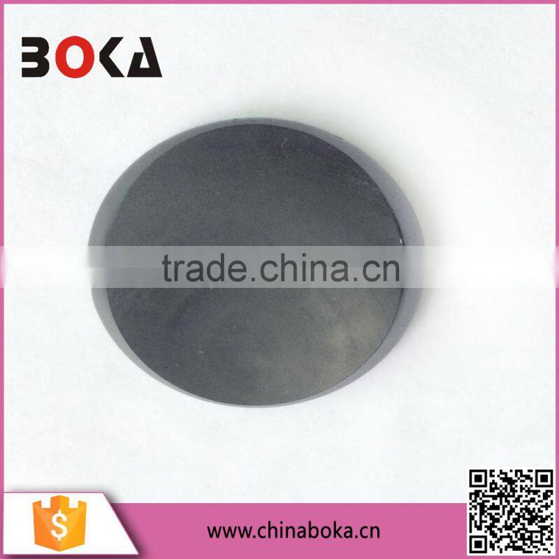 Black Plastic button