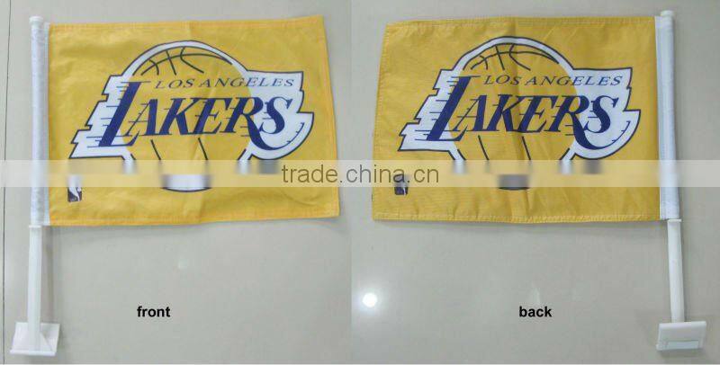 Digital printed cheap presidential car flags