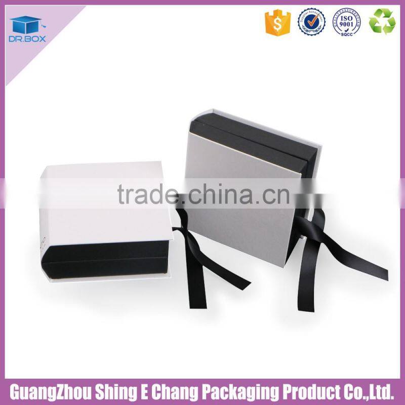 Logo customized rigid paper box empty cosmetic gift cream box