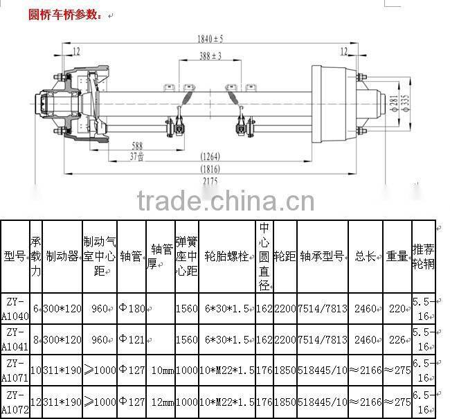anniversary promotion campaign trailer 16 ton american type axle