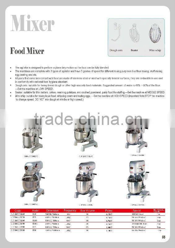 B30 Household Kitchen Food Mixer/Blender
