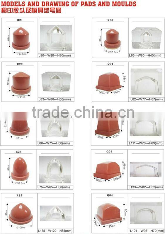 Pad Printer Silicone Rubber Print Head