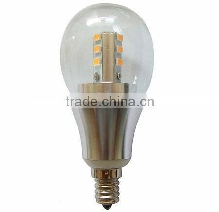 Factory price living room lighting 5w led smd bulb light, e17 b15 bulb led candle lamp
