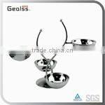 Thickening Round Tabletop Metal Ashtray With Rotatable Lid