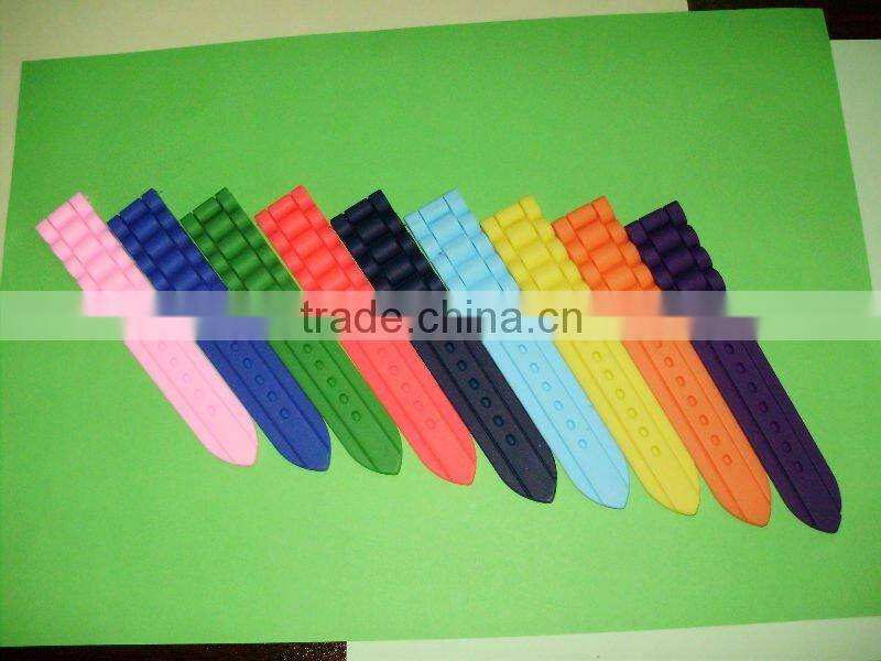 silicone watch band