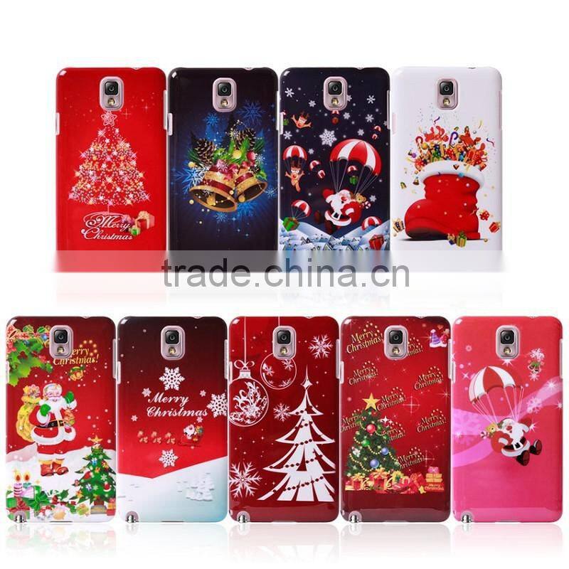 Best price mobile shell for galaxy note 3 custom case(promotional christmas gifts)
