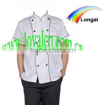 2015 Restaurant white chef uniform jacket