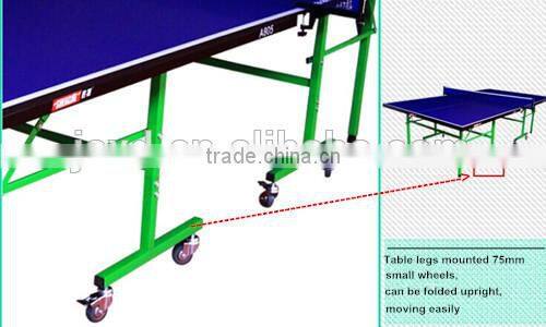 Popular Inisde Movable Ping Pong Table For Club Using