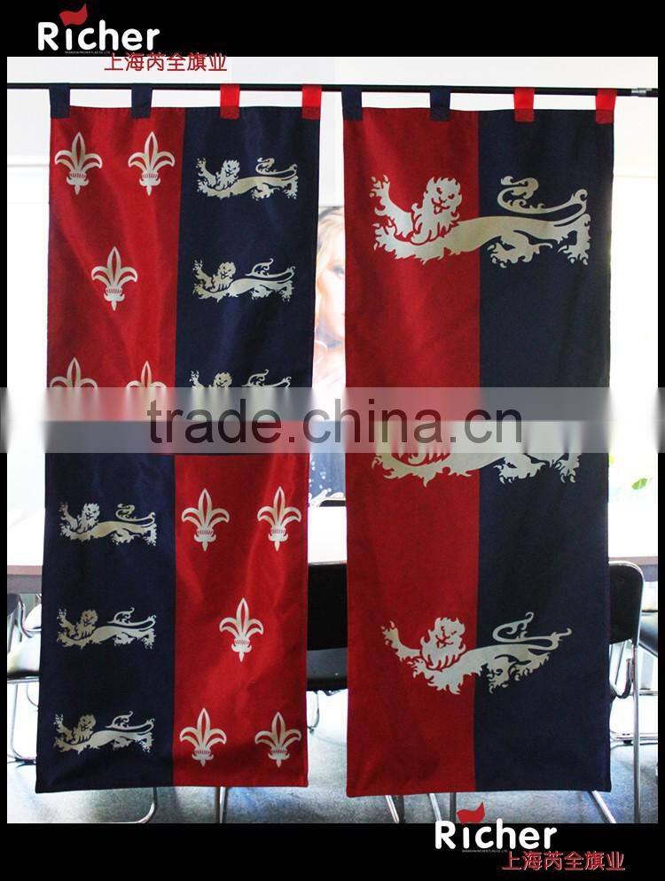 Custom material embroidery flag gift flag club flag