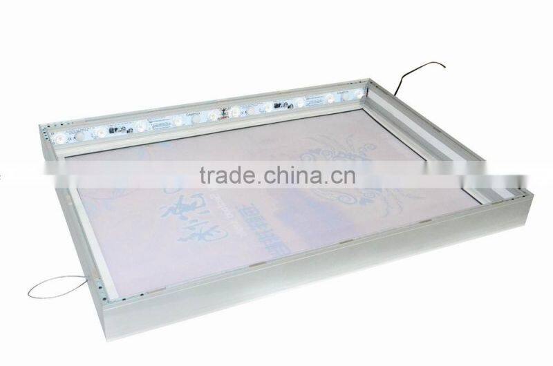 Edgelight 3535 LED aluminium profile led strip , 9 leds super bright with lens , CE/ROHS/UL listed bar light LED strip