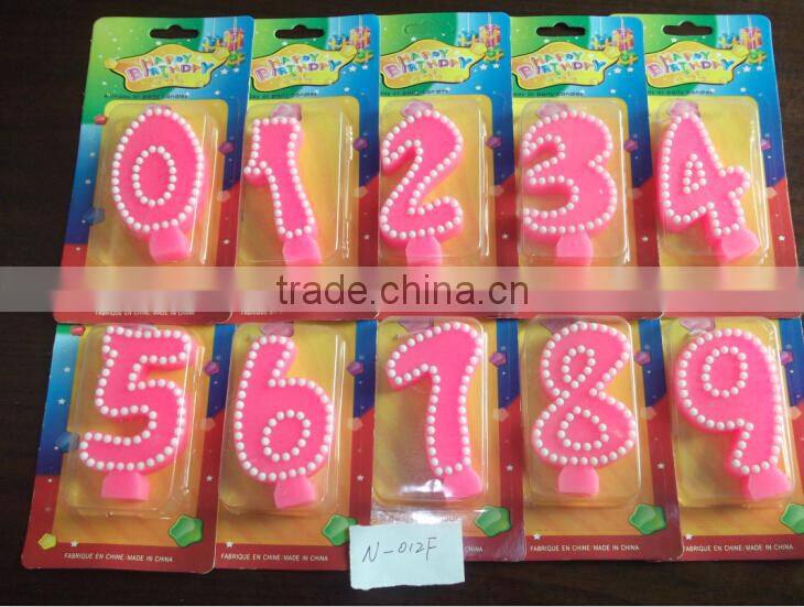 Birthday Number Candles For Wedding