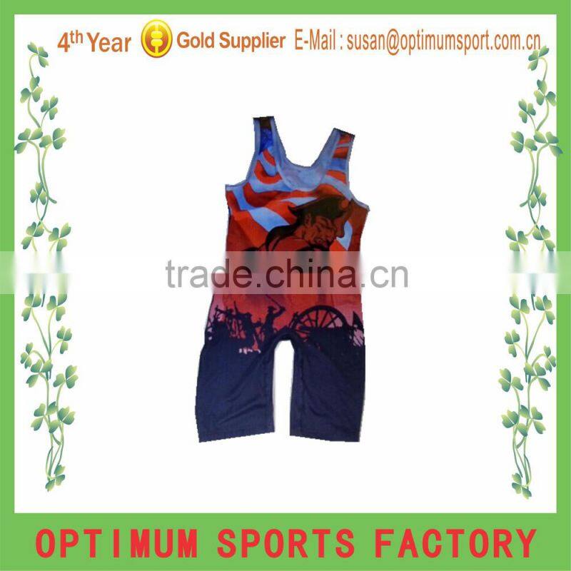 sublimation wrestling singlet