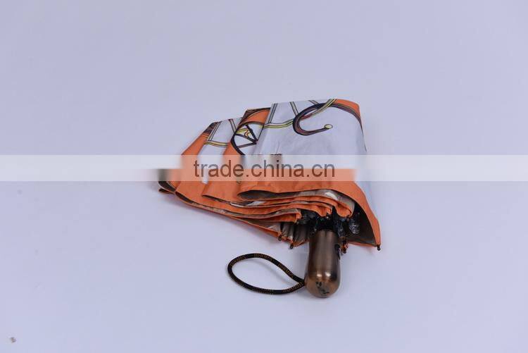 Wind is prevented bask in dual-use folding umbrella in the rain or shine