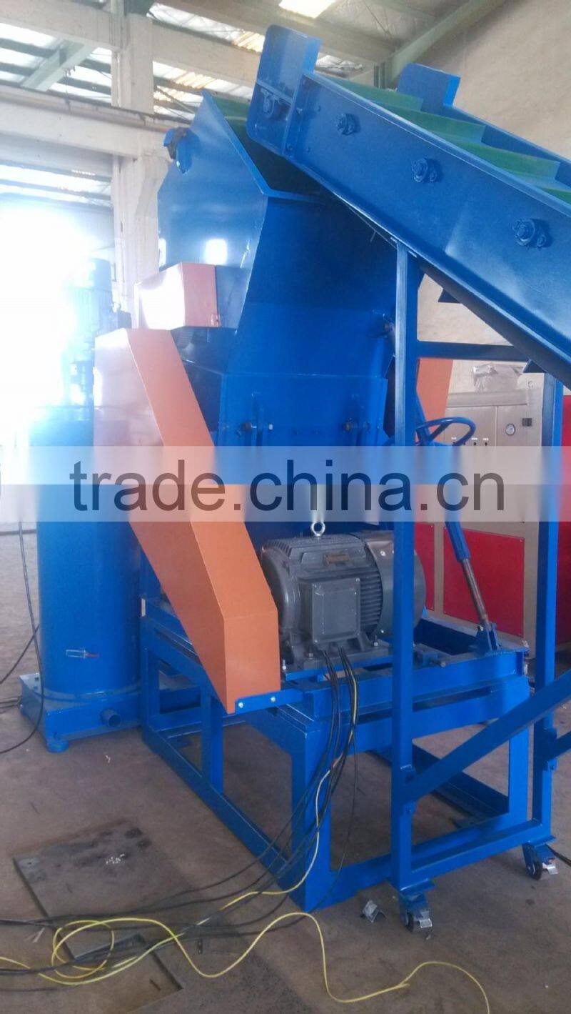 Plastic Bottles and Film Crusher