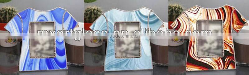 MF020557 tiffany style stained glass photo frame