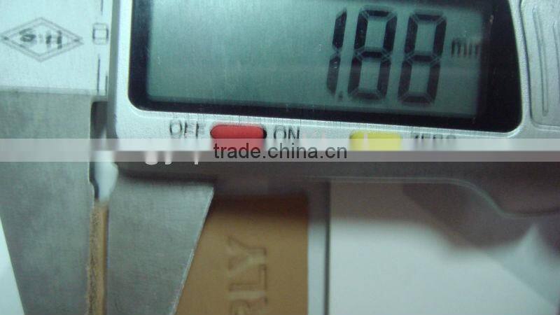 OCHIRLY denim jeans leather patch