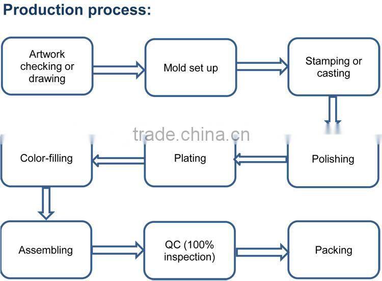 Letter engraved metal gold branded dog tag