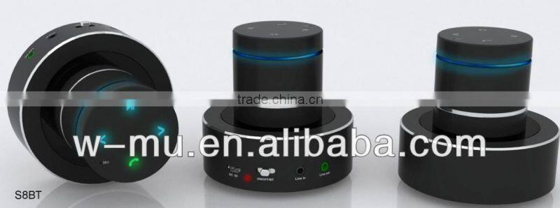 Vibroy Portable Vibration Speaker with MIC Bluetooth Hands-free Speakerphone