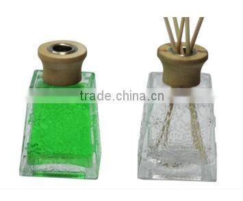 Glass diffuser bottle for reed diffuser