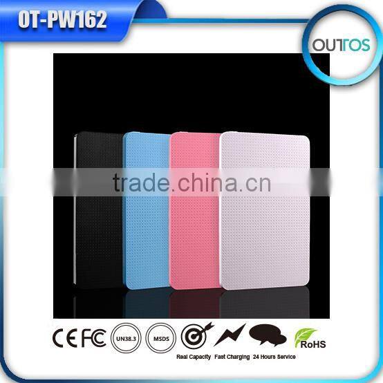 4000mah slim universal portable power bank for samsung galaxy /iphone/huawei