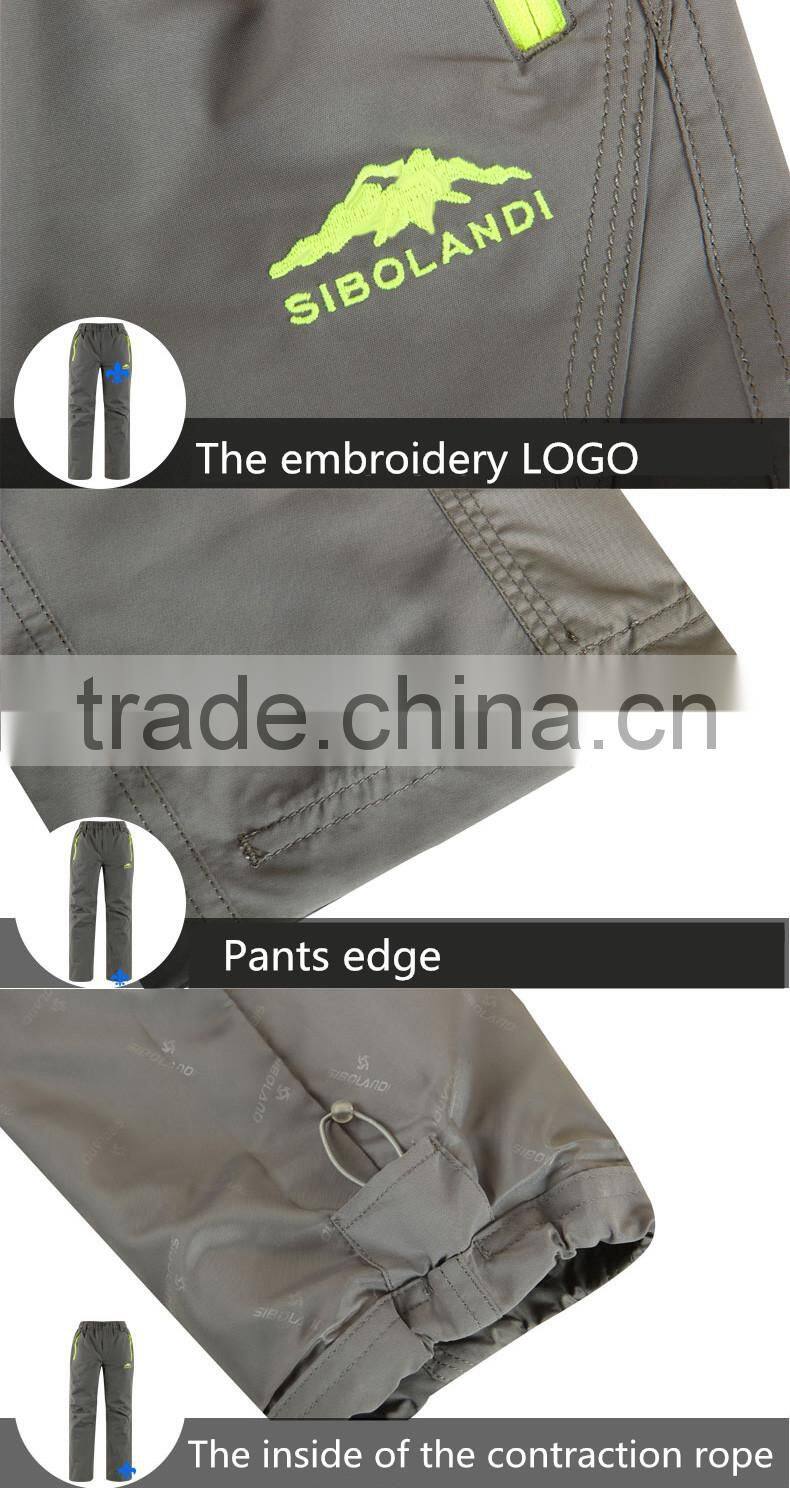 Kids custom-design winter ski pants windproof breathable waterproof