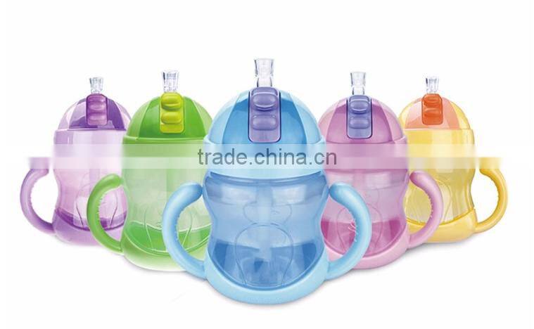 plastic kids kettle with strap / baby toddler drinking bottle / hot water bottle