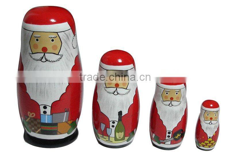 nesting doll Russian doll(christmas nesting doll)