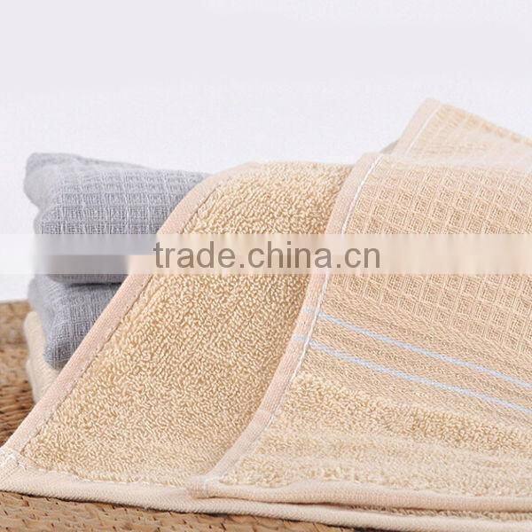 100% cotton soft Gauze cloth solid color face towel