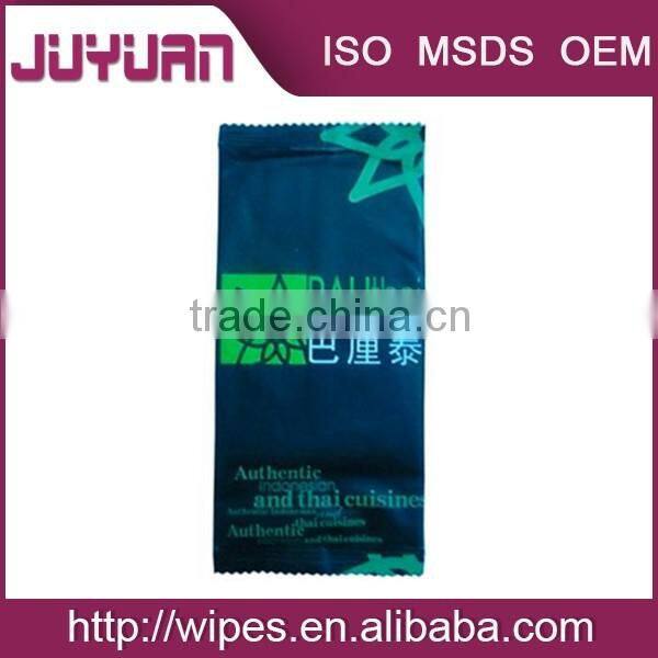 private logo OEM factory individual hand cleaning restaurant wet wipe