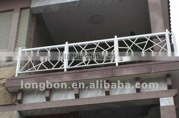 2015 Top-selling indoor galvanized steel balcony fence