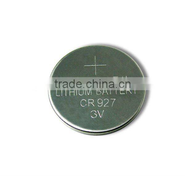 3V lithium button battery CR927