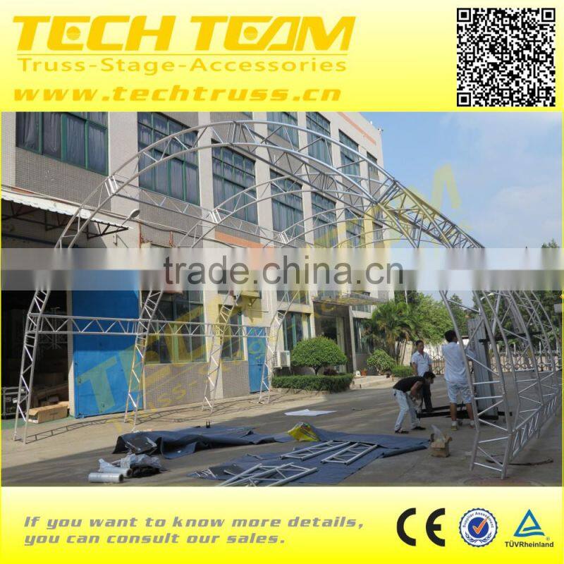 Hot Sale Stage Aluminum Bolt Truss system Exhibition Truss Lighting Truss BD66-RS40