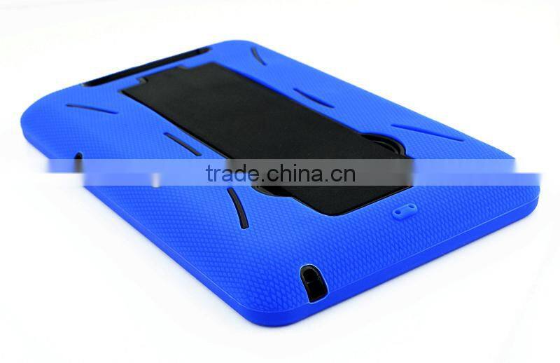 Robot stand hybrid case for Google Nexus 7inch tablet cover