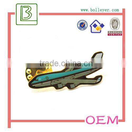 company logo gold metal pin badges