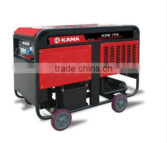 KAMA 15.625kva three phase small diesel generator